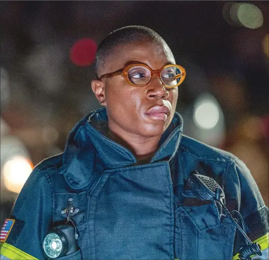  ??  ?? Aisha Hinds in a scene from “9-1-1”