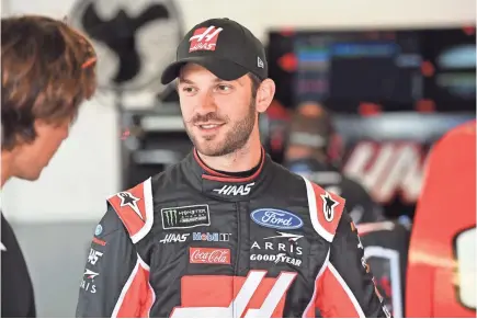  ?? JASEN VINLOVE/USA TODAY SPORTS ?? Daniel Suarez has three top-10 finishes in 2019, his first season with Stewart-Haas Racing.