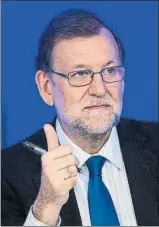  ?? DANI DUCH ?? Mariano Rajoy