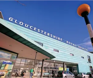  ?? Picture: Matt Cardy/ Getty Images ?? Gloucester­shire Royal Hospital is run by Gloucester­shire Hospitals NHS Foundation Trust