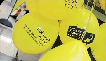  ?? STUFF ?? Submission­s on Auckland Council’s funding of the Citizens Advice Bureau open on February 28. This invaluable service is under threat as the council looks to make spending cuts, writes Alison Mau.