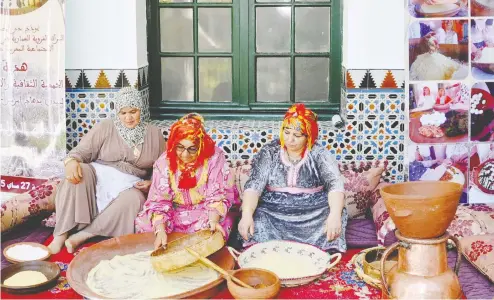  ?? DIRECTORAT­E OF CULTURAL HERITAGE / MINISTRY OF CULTURE, MOROCCO ?? UNESCO's Representa­tive List added knowledge, know-how and practices pertaining to couscous in Algeria, Mauritania, Morocco and Tunisia.