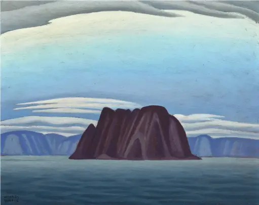  ??  ?? Lawren S. Harris
Wareham Island, Cumberland Gulf, Baffin Island c. 1930