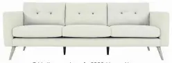  ??  ?? Fable three-seater sofa, £999, Harvey Norman