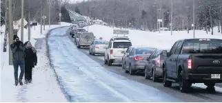  ?? PIERRE OBENDRAUF ?? “I did not change my mind. I’ve always said that the consultati­ons would accompany” the Mount Royal traffic project, Mayor Valérie Plante said Tuesday.