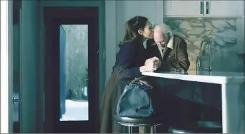  ?? Strand Releasing / Contribute­d photo ?? Lena Olin and Bruce Dern in “The Artist’s Wife.”
