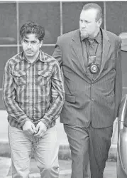  ?? Marie D. De Jesús / Houston Chronicle ?? Omar Faraj Saeed Al Hardan, left, wanted to blow himself up and told his wife he would make her a widow, according to court testimony.