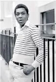  ??  ?? Finding fame: Lenny Henry starting out as a comedian at the age of 16