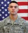  ?? US Army photo ?? Spc. Matthew Turcotte, a North Smithfield native, was killed last week in a training accident at Fort Benning in Georgia.