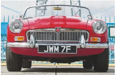  ??  ?? The MGC was only in production for two years and survivors like Paul's fine example are now highly desirable.