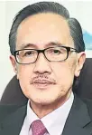  ??  ?? Datuk Seri Masidi Manjun