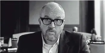  ?? COURTESY OF TIFF ?? Louis C.K. is a less-than-model parent in his new movie, I Love You, Daddy.