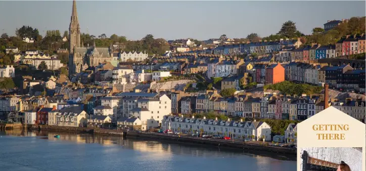  ??  ?? A view of the harbour at Cobh