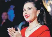 ?? Jorge Zapata EPA/Shuttersto­ck ?? UBOLRATANA Mahidol, 67, withdrew her candidacy after objections from her brother, the king.