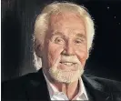  ??  ?? GOOD SHOW: Kenny Rogers