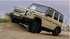  ?? Gautam Sharma ?? The SUV can can clamber up 45-degree inclines and remain stable on slopes of up to 35 degrees