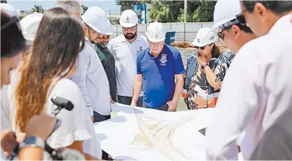  ?? ALEX RAMOS/PREFEITURA DE NITERÓI ?? Obras estavam previstas para serem entregues em julho; o município e o Inea terão de pagar multa diária de R$ 100 mil se não pararem