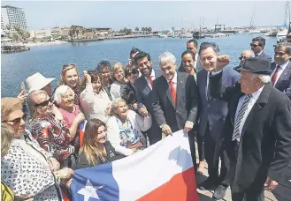  ?? |AGENCIAUNO ?? El Presidente Sebastián Piñera estuvo en el norte del país luego de su importante viaje a Estados Unidos.