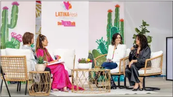  ?? PHOTOS COURTESY OF LATINAFEST ?? Guest speakers and panels at LatinaFest on Sunday will discuss financial matters, entertainm­ent and sports.