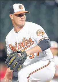  ??  ?? Dylan Bundy, 23, is emerging from three injury-marred years in which he was limited to 17 minor league appearance­s.