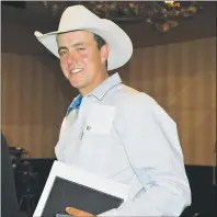  ?? FILE PHOTO JAMIE RIEGER ?? James Hargrave was vice-president of the Western Stock Growers Associatio­n when this photo was taken at the organizati­on’s annual general meeting in 2014. Hargrave will be remembered by many for his dedication to his community.