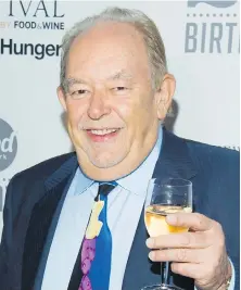  ?? THE ASSOCIATED PRESS ?? Robin Leach presented the opulence of the 1980s in Lifestyles of the Rich and Famous.