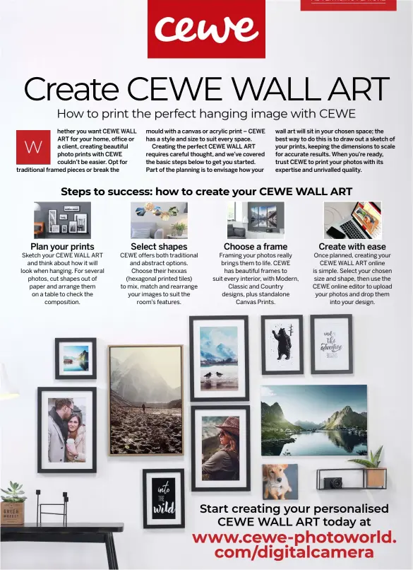Create CEWE WALL -