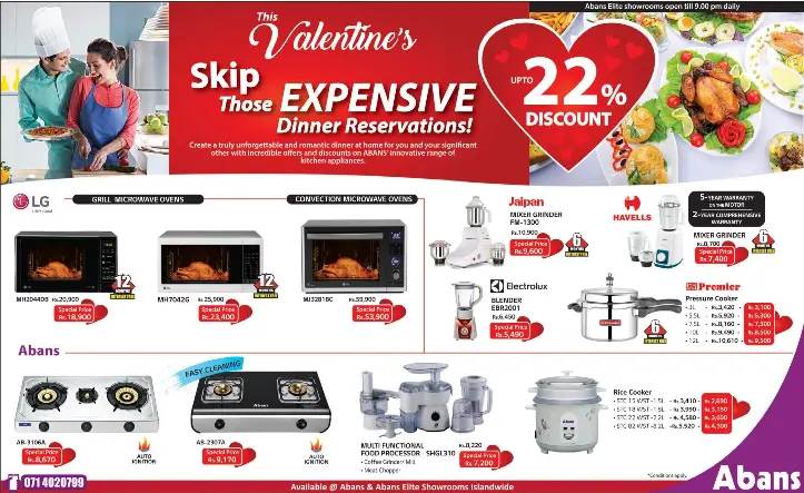 Discover your romantic side with Abans range of innovative