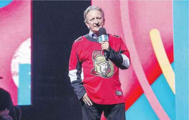 ?? WAYNE CUDDINGTON / POSTMEDIA NEWS ?? Events surroundin­g the Senators have not gone well for owner Eugene Melnyk this season. The club is in last place in the NHL.