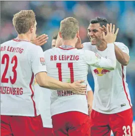  ?? FOTO: EFE ?? Colíderes Están empatados a puntos (24) con el Bayern de Múnich