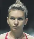  ??  ?? 0 Simona Halep: Happy place.