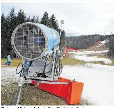  ??  ?? Warten auf Schnee: Er kurbelt verlässlic­h die Buchungen an