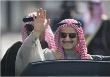  ?? AP ?? Prince Alwaleed bin Talal says, ‘I forgive and I forget’