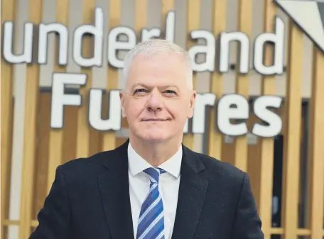  ?? ?? University of Sunderland Vice-Chancellor Sir David Bell feels the university has “coped incredibly well” with the disruption caused by Covid.