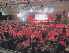  ?? ?? Around 1,200 people attended the Red Sky Ball.
