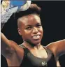 ??  ?? NICOLA ADAMS:Double Olympic champion will fight for a profession­al world title.