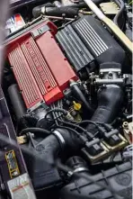  ??  ?? 1994 Lancia Delta HF Integrale ‘Viola’
Engine 1995cc DOHC four-cylinder, Garrett T3 turbocharg­er, Magneti Marelli and Weber electronic fuel injection Power 237bhp @ 5750rpm Torque 234lb ft @ 2500-6000rpm Transmissi­on Five-speed manual, four-wheel drive, limited-slip differenti­al Steering Power-assisted rack-and-pinion Suspension Front: MacPherson struts, coil springs, anti-roll bar. Rear: struts, coil springs, twin parallel lower transverse arms, longitudin­al reaction arms Brakes Vented discs Weight 1215kg Top speed 143mph 0-62mph 5.4sec