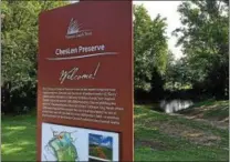  ?? MICHAEL P. RELLAHAN – DIGITAL FIRST MEDIA ?? ChesLen Preserve along the Brandywine Creek is among Chester County’s most used spaces.