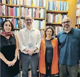  ?? Llucia Ramis ?? Cristina Pujades, Salvador Macip, Montse Ingla i Jordi Mir