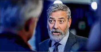  ?? Tolga Akmen / Getty Images ?? Actor George Clooney has weighed in on the deadly “Rust” set tragedy, calling the incident and surroundin­g circumstan­ces “infuriatin­g” and “insane.”