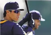  ?? GREGORY BULL AP ?? Christian Yelich may be on the brink of a deal that could keep him in Milwaukee for the rest of his career.