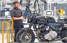  ?? ?? Norton Motorcycle­s’ has moved to a new factory in Solihull