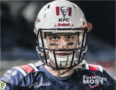  ?? ANTOINE BUCHE ?? Germany’s Sonny Weishaupt is one of 18 Europeans taking part in the first CFL internatio­nal combine next week. He’ll be one of just three quarterbac­ks attending the three-day event in Toronto.