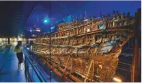  ??  ?? After 12 years, Mary Rose can now be viewed at close quarters by members of the public