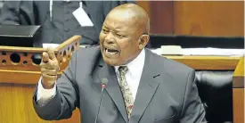  ?? Picture: Getty Images ?? Mosiuoa Lekota this week levelled serious accusation­s against President Cyril Ramaphosa, bringing to mind the many cases of struggle-era disinforma­tion that cost activists’ lives.