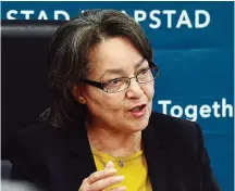  ?? PICTURE: DAVID RITCHIE/AFRICAN NEWS AGENCY/ANA ?? CHOPPING BLOCK: Mayor Patricia de Lille has been granted an extension until the new year to defend her job.