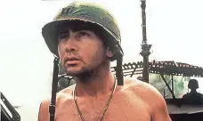  ??  ?? Martin Sheen plays Capt. Willard in Apocalypse Now. MIRAMAX