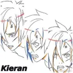  ??  ?? Sketches for Kieran, the main character in “Indigo Ignited.”
