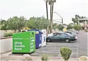  ?? NICK OZA/THE REPUBLIC ?? A Phoenix ordinance requiring permits for charitable drop boxes takes effect Jan. 1. Permit applicatio­ns became available this week.