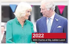  ?? ?? 2022 With Charles at Big Jubilee Lunch